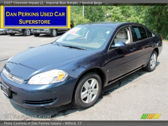 2007 Chevrolet Impala LS in Imperial Blue Metallic