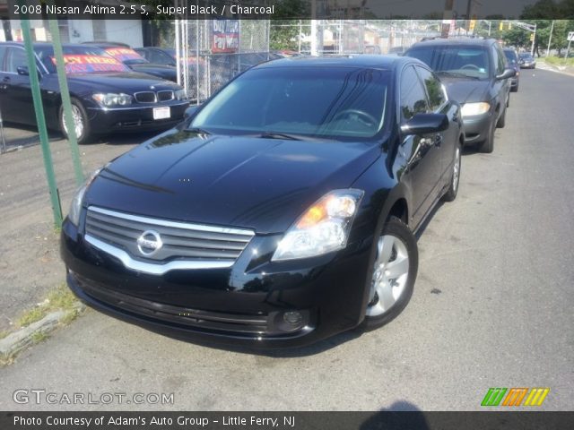 2008 Nissan Altima 2.5 S in Super Black