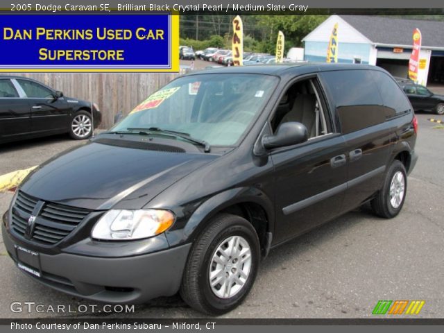 2005 Dodge Caravan SE in Brilliant Black Crystal Pearl