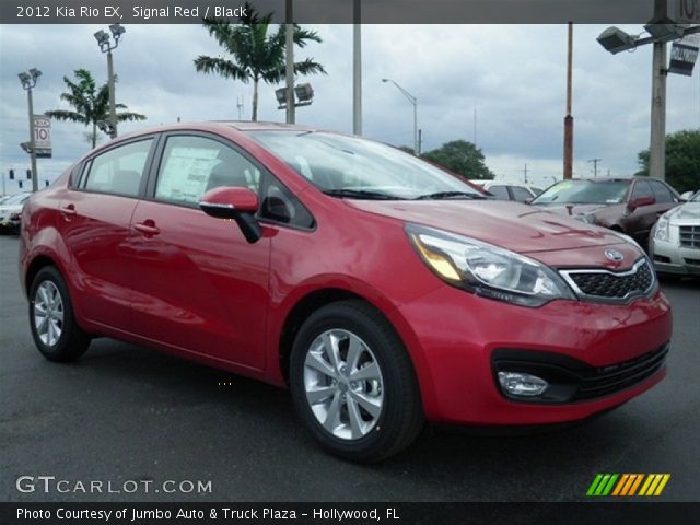 2012 Kia Rio EX in Signal Red