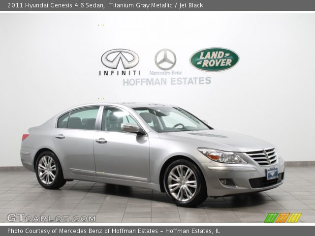 2011 Hyundai Genesis 4.6 Sedan in Titanium Gray Metallic
