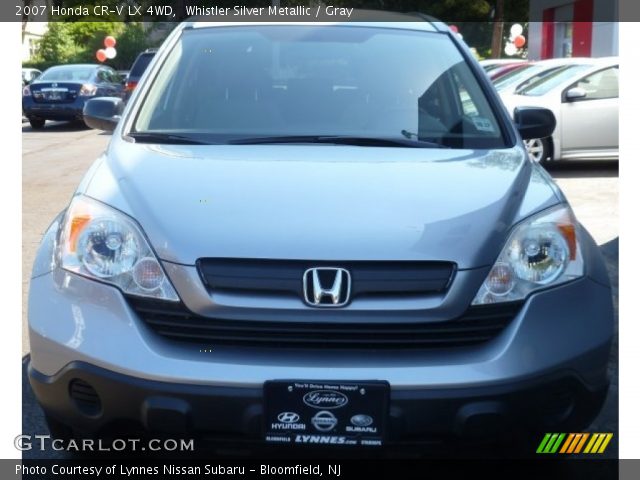 2007 Honda CR-V LX 4WD in Whistler Silver Metallic