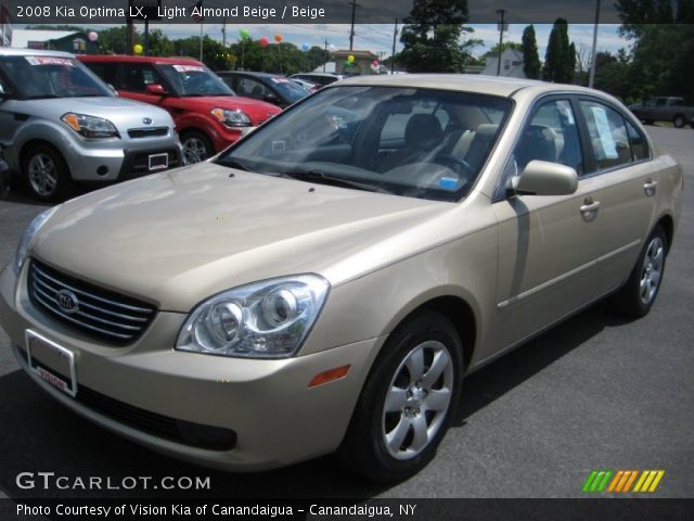 2008 Kia Optima LX in Light Almond Beige