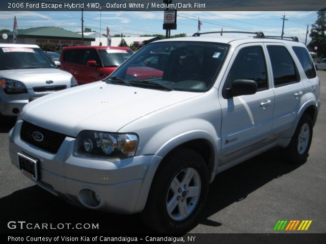 2006 Ford Escape Hybrid 4WD in Oxford White