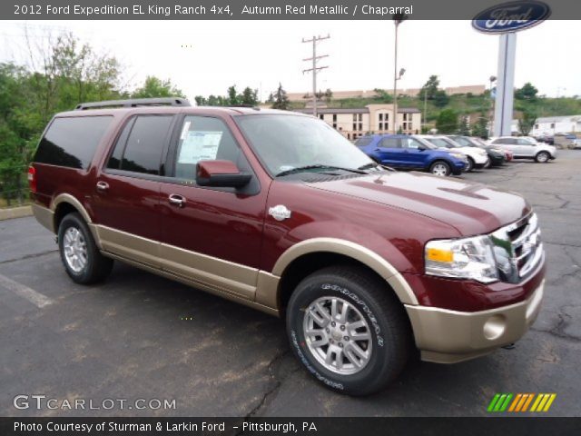 2012 Ford Expedition EL King Ranch 4x4 in Autumn Red Metallic