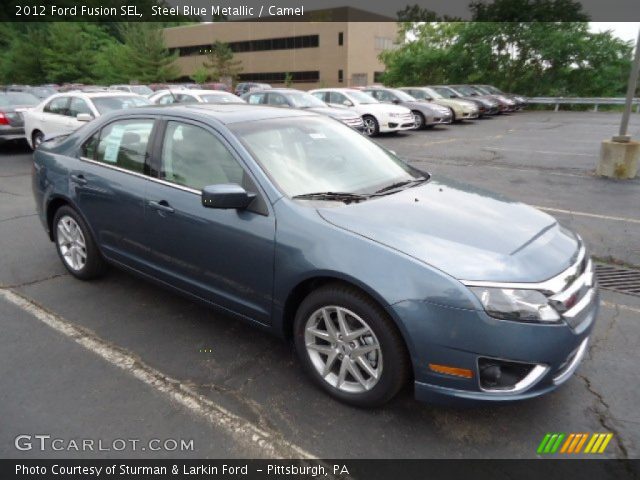 2012 Ford Fusion SEL in Steel Blue Metallic