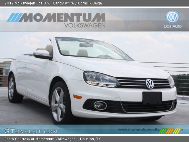 2012 Volkswagen Eos Lux in Candy White