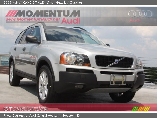 2005 Volvo XC90 2.5T AWD in Silver Metallic