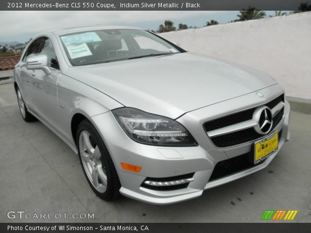 2012 Mercedes-Benz CLS 550 Coupe in Iridium Silver Metallic