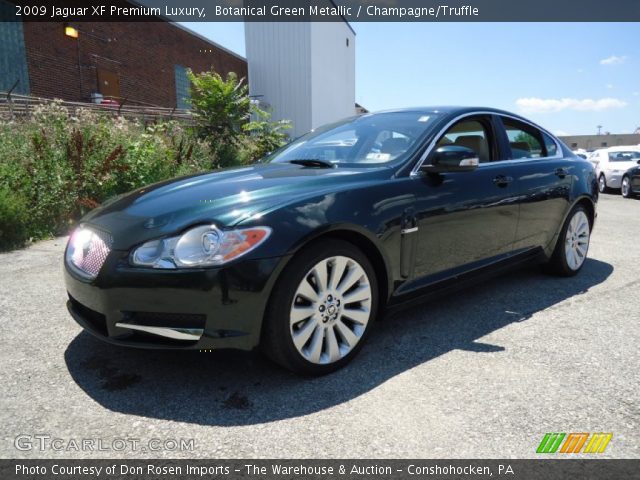 2009 Jaguar XF Premium Luxury in Botanical Green Metallic