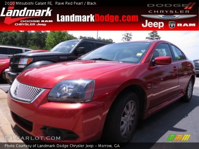 2010 Mitsubishi Galant FE in Rave Red Pearl