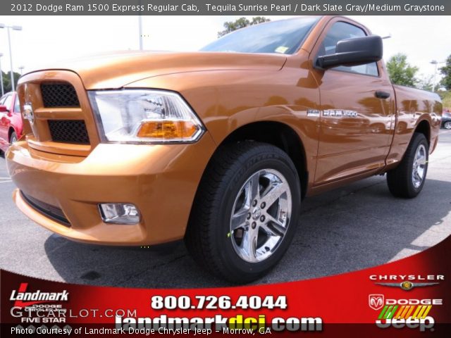 2012 Dodge Ram 1500 Express Regular Cab in Tequila Sunrise Pearl