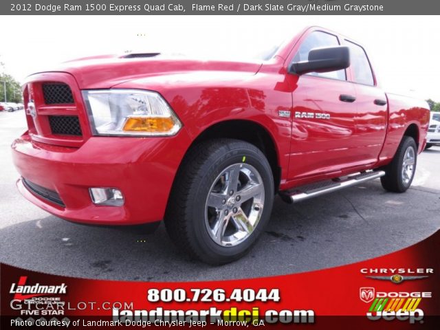 2012 Dodge Ram 1500 Express Quad Cab in Flame Red