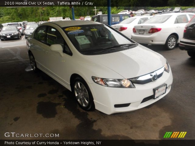 2010 Honda Civic LX Sedan in Taffeta White