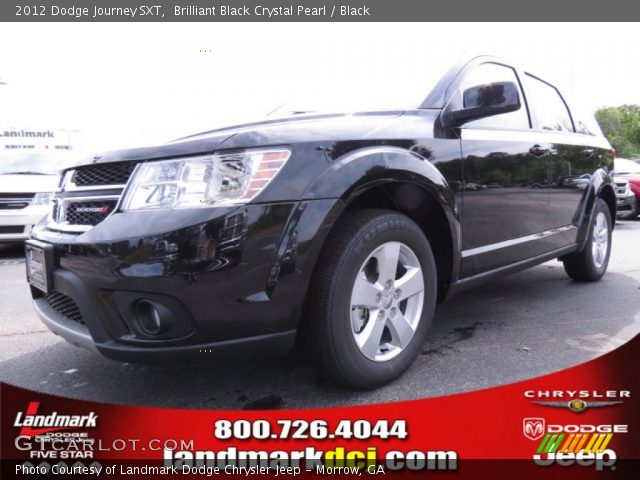 2012 Dodge Journey SXT in Brilliant Black Crystal Pearl