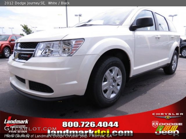 2012 Dodge Journey SE in White