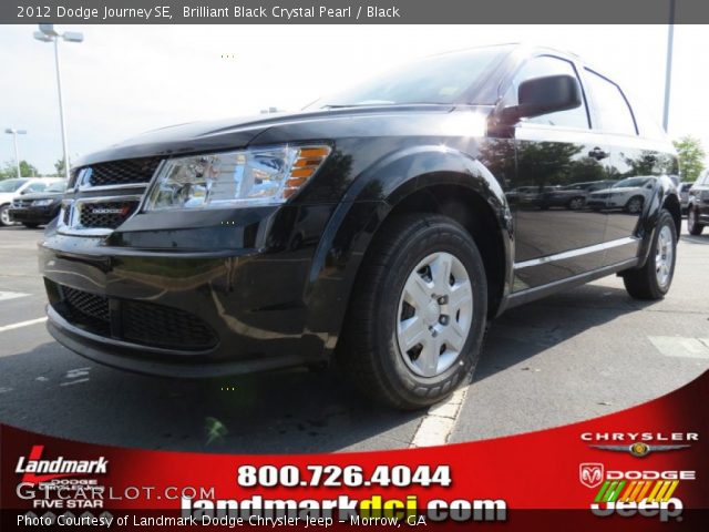 2012 Dodge Journey SE in Brilliant Black Crystal Pearl