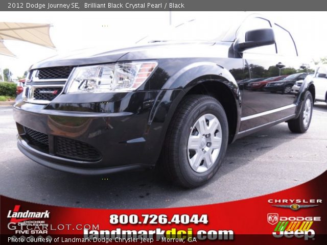 2012 Dodge Journey SE in Brilliant Black Crystal Pearl