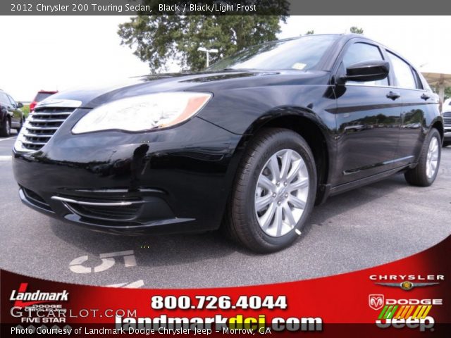 2012 Chrysler 200 Touring Sedan in Black