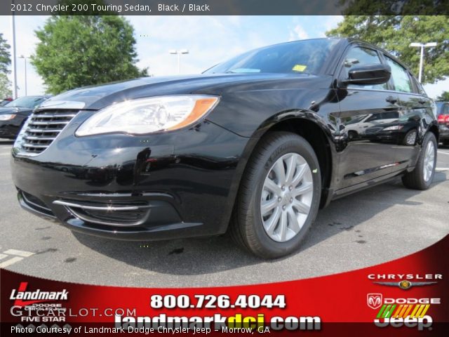 2012 Chrysler 200 Touring Sedan in Black