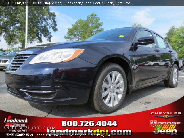2012 Chrysler 200 Touring Sedan in Blackberry Pearl Coat
