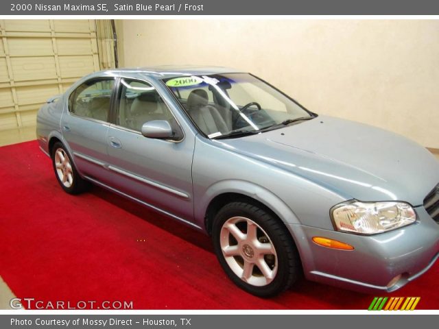 2000 Nissan Maxima SE in Satin Blue Pearl