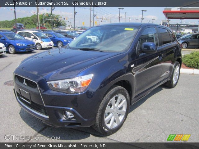 2012 Mitsubishi Outlander Sport SE in Cosmic Blue