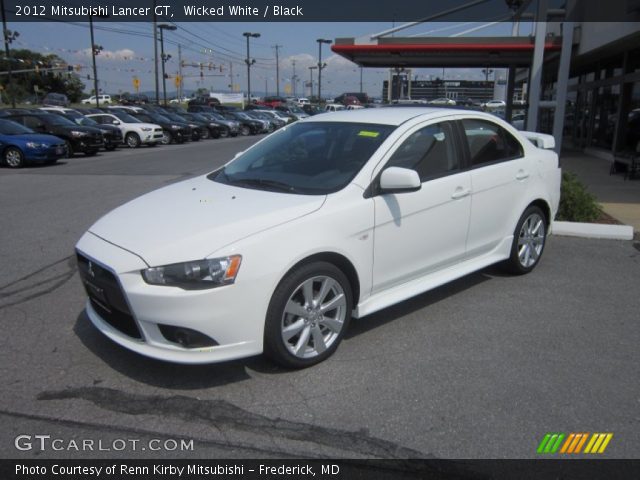 2012 Mitsubishi Lancer GT in Wicked White