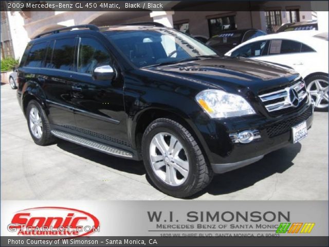 2009 Mercedes-Benz GL 450 4Matic in Black