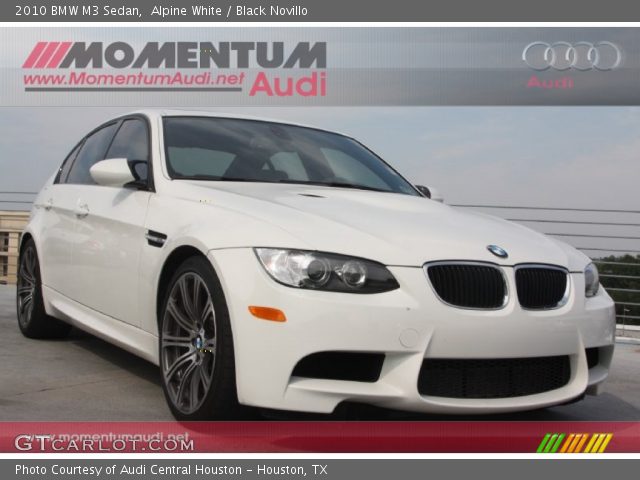 2010 BMW M3 Sedan in Alpine White