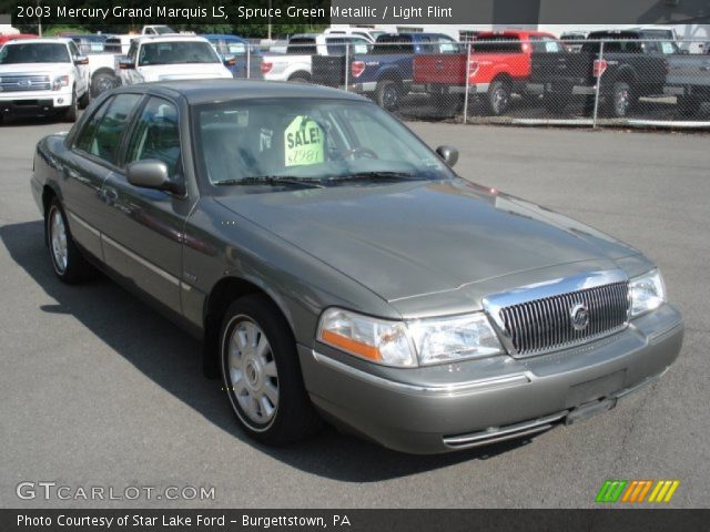 2003 Mercury Grand Marquis LS in Spruce Green Metallic