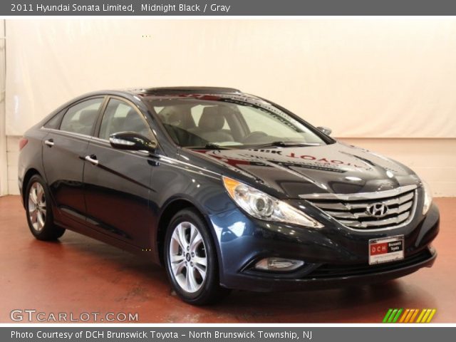 2011 Hyundai Sonata Limited in Midnight Black