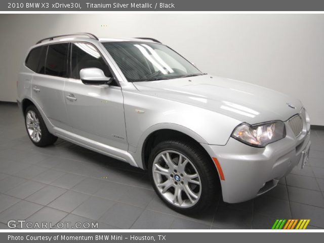 2010 BMW X3 xDrive30i in Titanium Silver Metallic