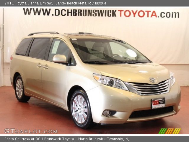 2011 Toyota Sienna Limited in Sandy Beach Metallic