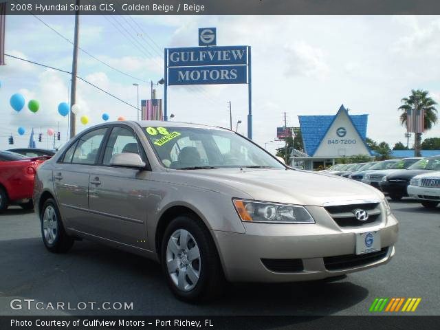 2008 Hyundai Sonata GLS in Golden Beige