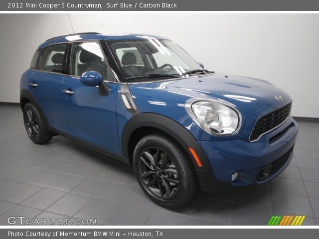 2012 Mini Cooper S Countryman in Surf Blue