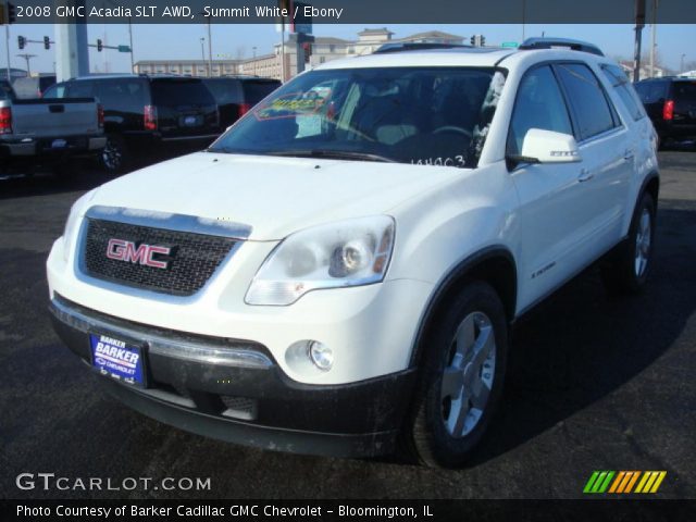 2008 GMC Acadia SLT AWD in Summit White
