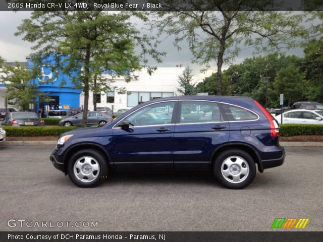 2009 Honda CR-V LX 4WD in Royal Blue Pearl