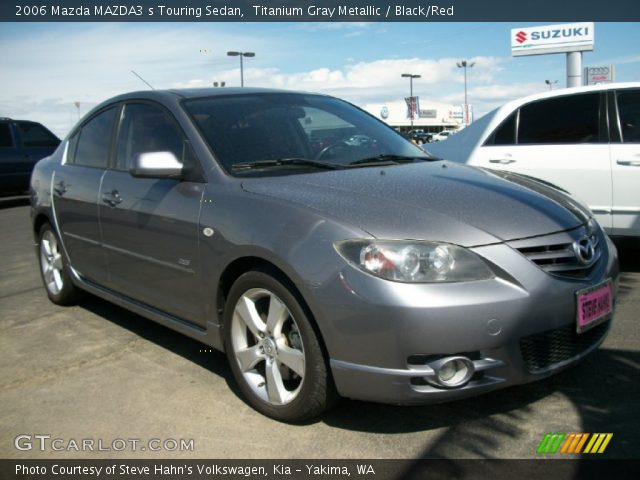 2006 Mazda MAZDA3 s Touring Sedan in Titanium Gray Metallic