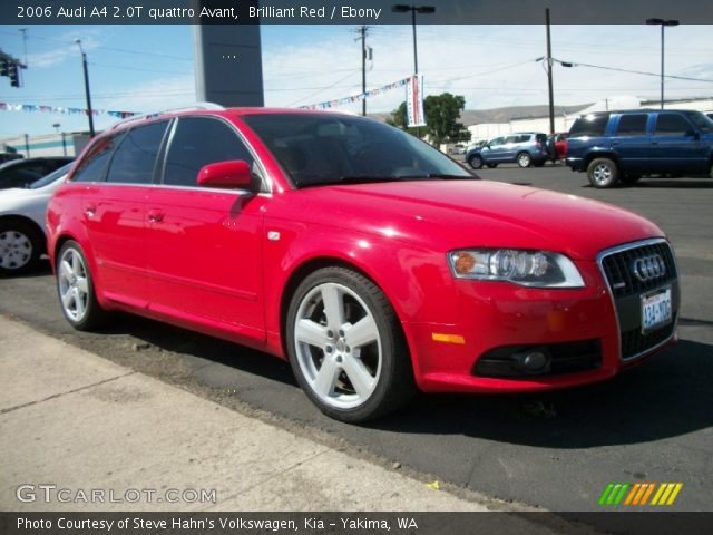 2006 Audi A4 2.0T quattro Avant in Brilliant Red