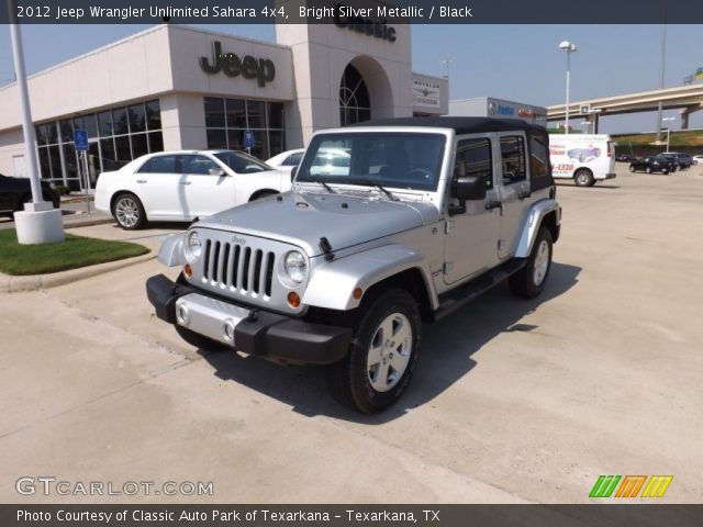 2012 Jeep Wrangler Unlimited Sahara 4x4 in Bright Silver Metallic