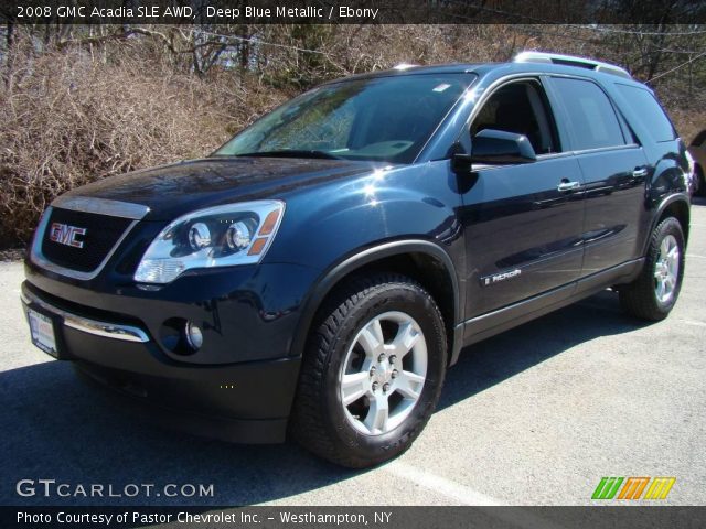 2008 GMC Acadia SLE AWD in Deep Blue Metallic