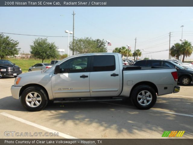2008 Nissan Titan SE Crew Cab in Radiant Silver