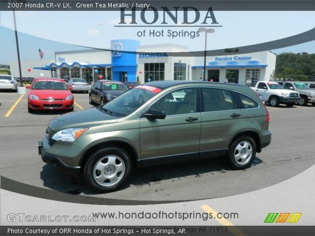 2007 Honda CR-V LX in Green Tea Metallic