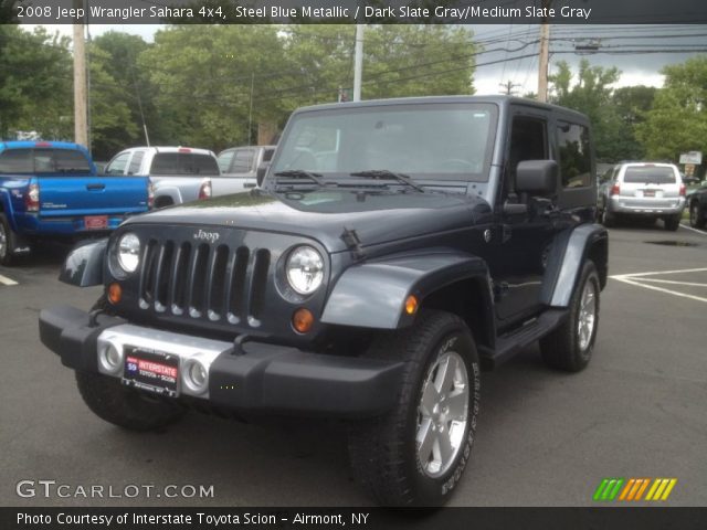 2008 Jeep Wrangler Sahara 4x4 in Steel Blue Metallic