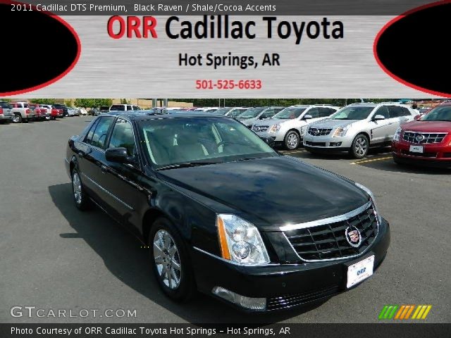 2011 Cadillac DTS Premium in Black Raven