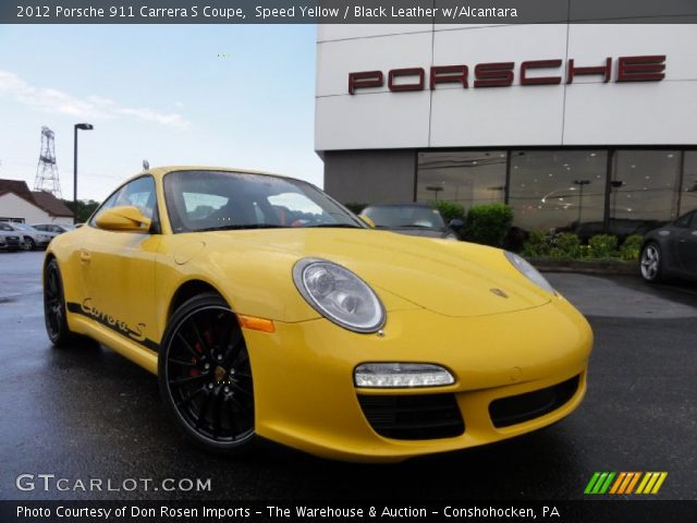 2012 Porsche 911 Carrera S Coupe in Speed Yellow