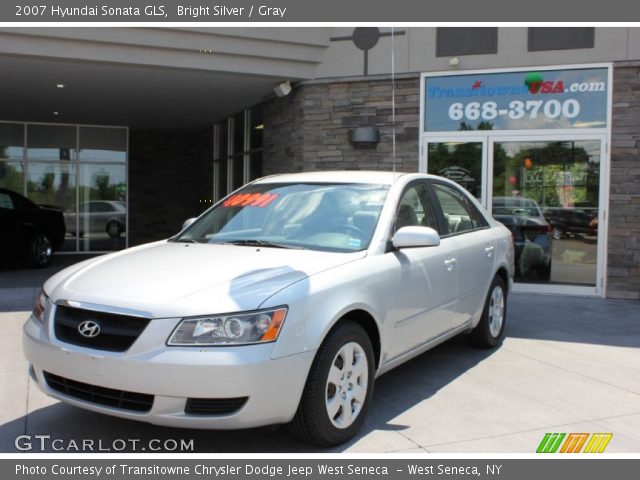 2007 Hyundai Sonata GLS in Bright Silver