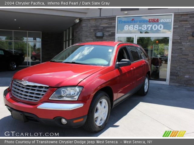 2004 Chrysler Pacifica  in Inferno Red Pearl
