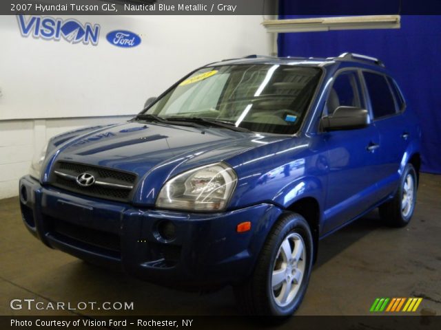 2007 Hyundai Tucson GLS in Nautical Blue Metallic